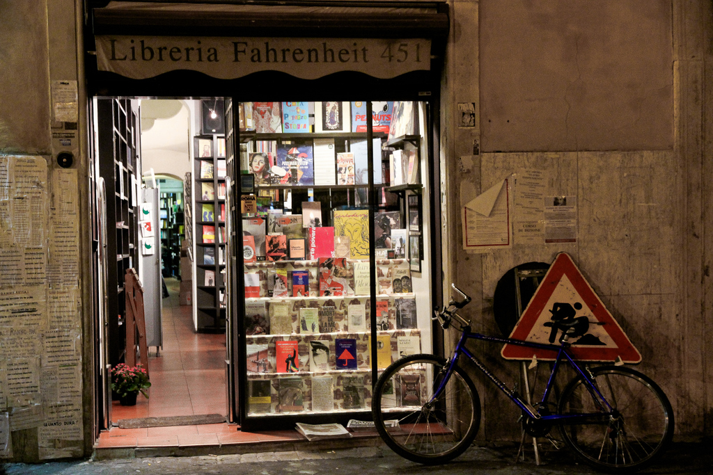  Librairie Fahrenheit 451 -Photo : André Lange-Médart)