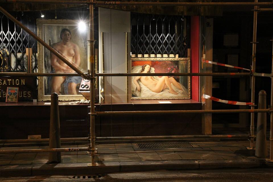 Librairie Lhomme. Liège, mars 2015. (Photo : André Lange-Médart)