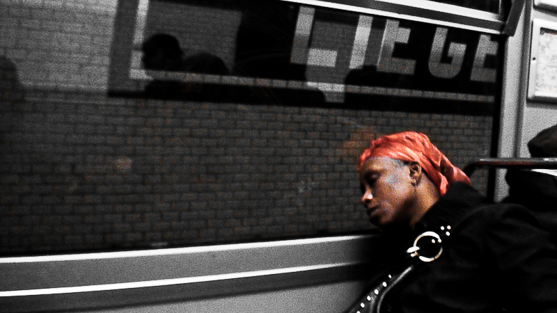 La dormeuse de Liège (Paris, janvier 2009) Photo André Lange-Médart