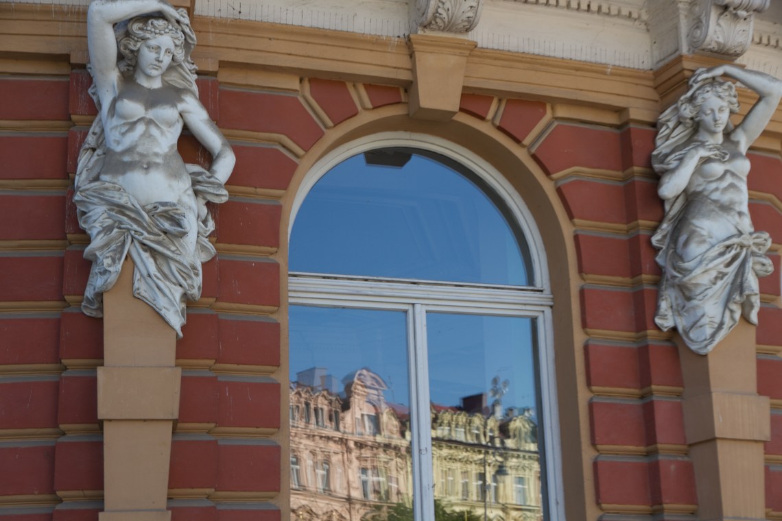 Façades à Karlovy Vary Photo André Lange-Médart
