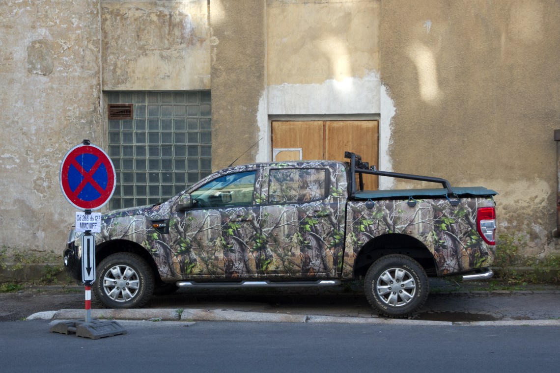 Camionette pop à Karlovy Vary Photo André Lange-Médart