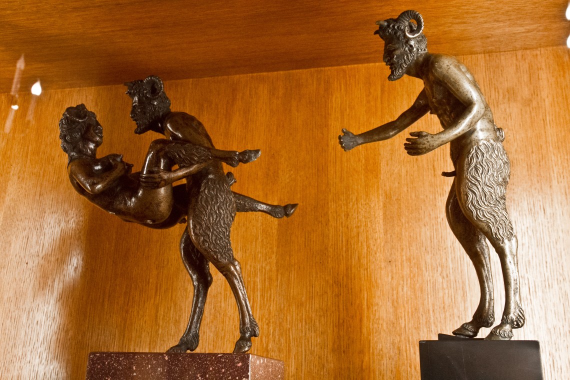 Faune et faunesse / Faune. Bronzes d'Andrea Briosco.