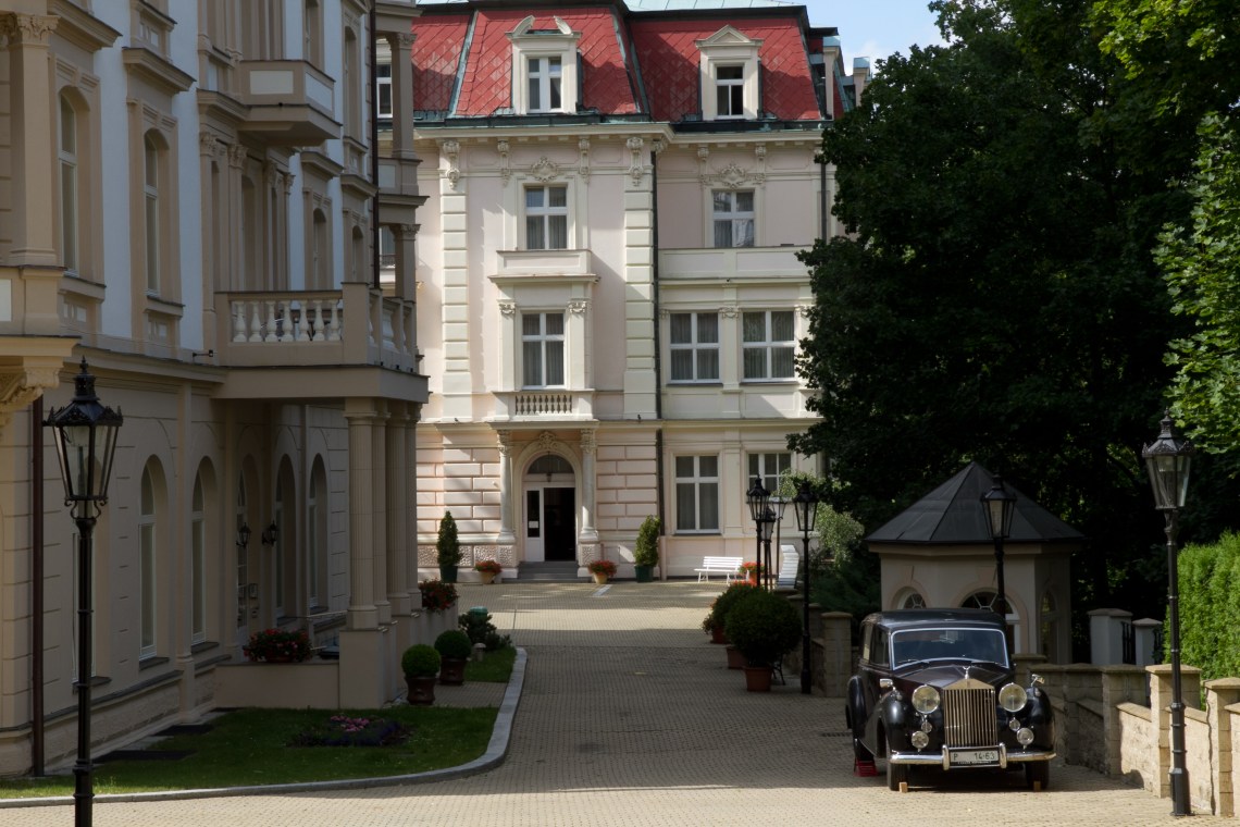Dans le quartier russe de Karlovy Vary. Photo André Lange-Médart
