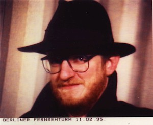 André Lange à la Berlinerfersehturm, 11 février 1995.