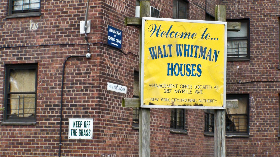 Walt Whitman Houses, (Brooklyn, avril 2009) Photo André Lange-Médart