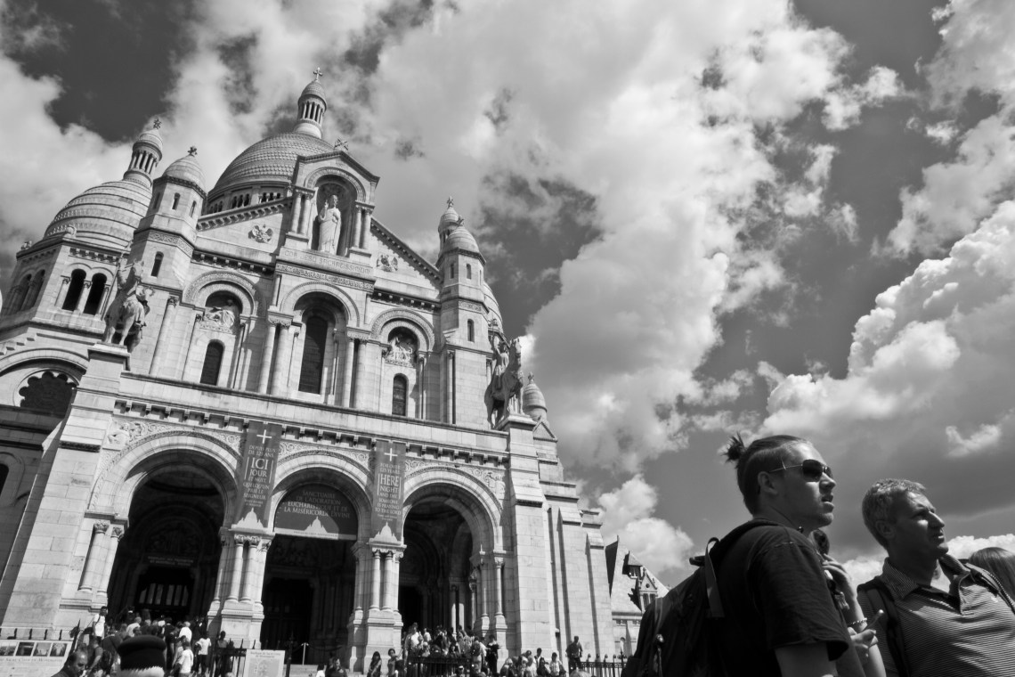 Pleins feux sur le Sacré-Coeur ! Photo André Lange-Médart