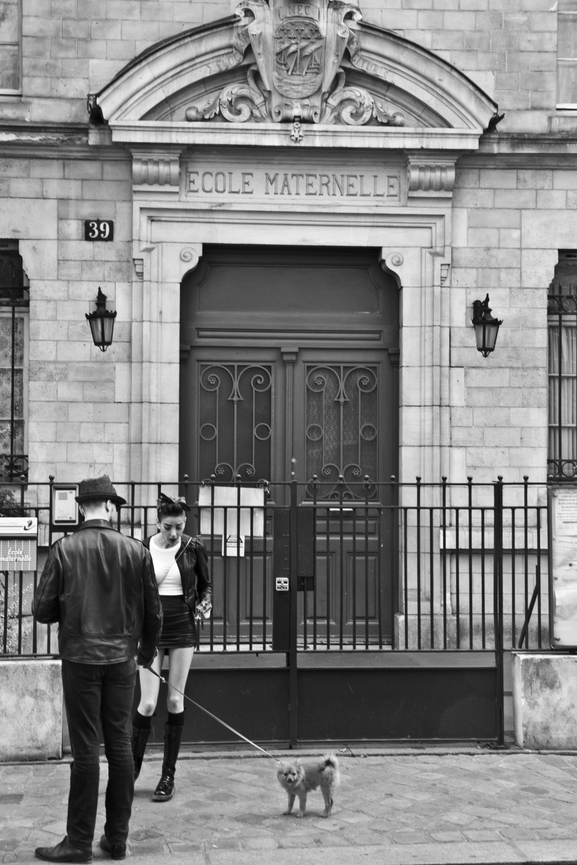  Ecole maternelle, Rue Saint-André des Arts (juillet 2015). Photo André Lange-Médart.