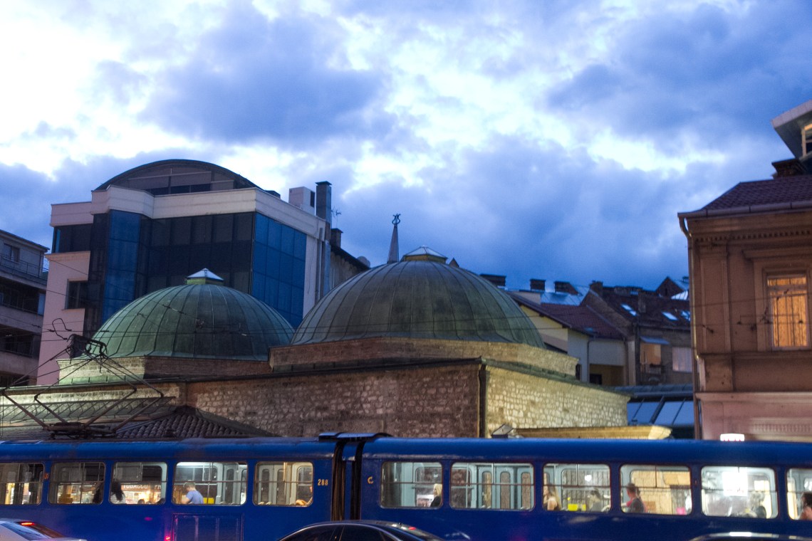 Ulica Mula Mustafe Baserkije (Sarajevo, août 2015) Photo André Lange-Médart