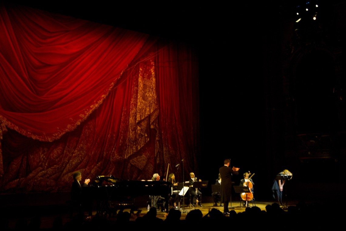 Les interprètes du Pierrot lunaire (Photo André Lange-Médart)