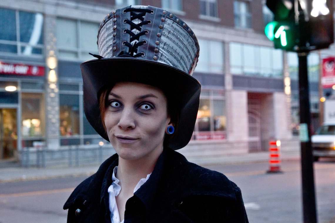 Marche des zombies (Montréal, 31 octobre 2015) (Photo André Lange-Médart)