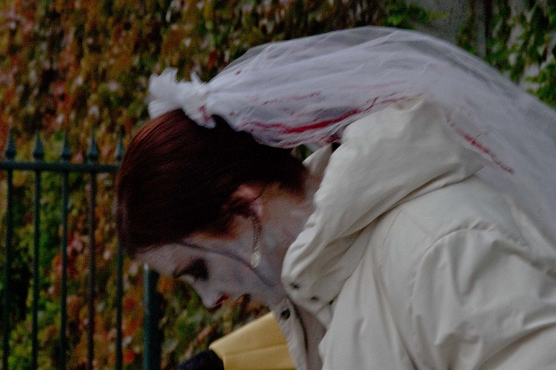Mariée zombie (Photo André Lange-Médart)