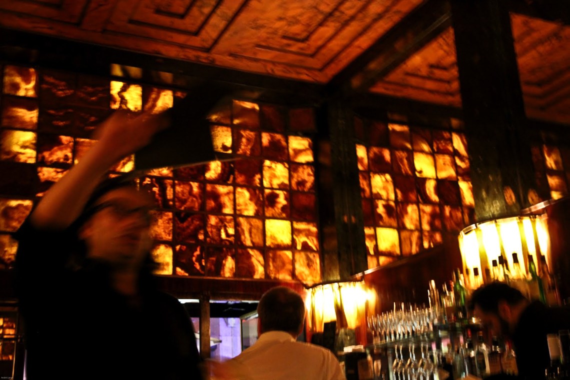 American Bar, concu par l'architecte Alfred Loos (vienne, juillet 2011) Photo André Lange-Médart.