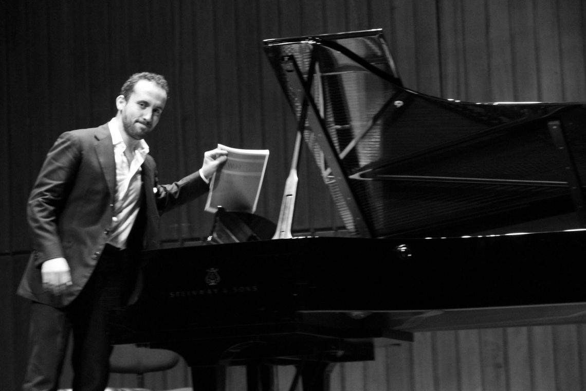 Igor Levit (Lisbonne, 3 décembre 2016) Photo André Lange-Médart